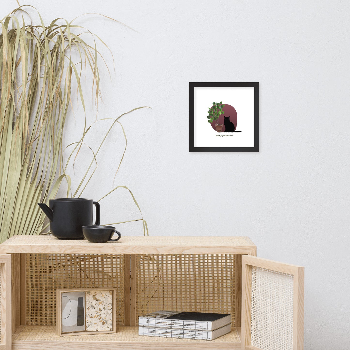 Pilea Framed Poster