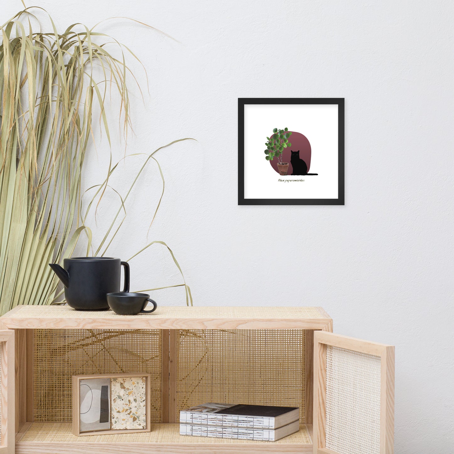Pilea Framed Poster