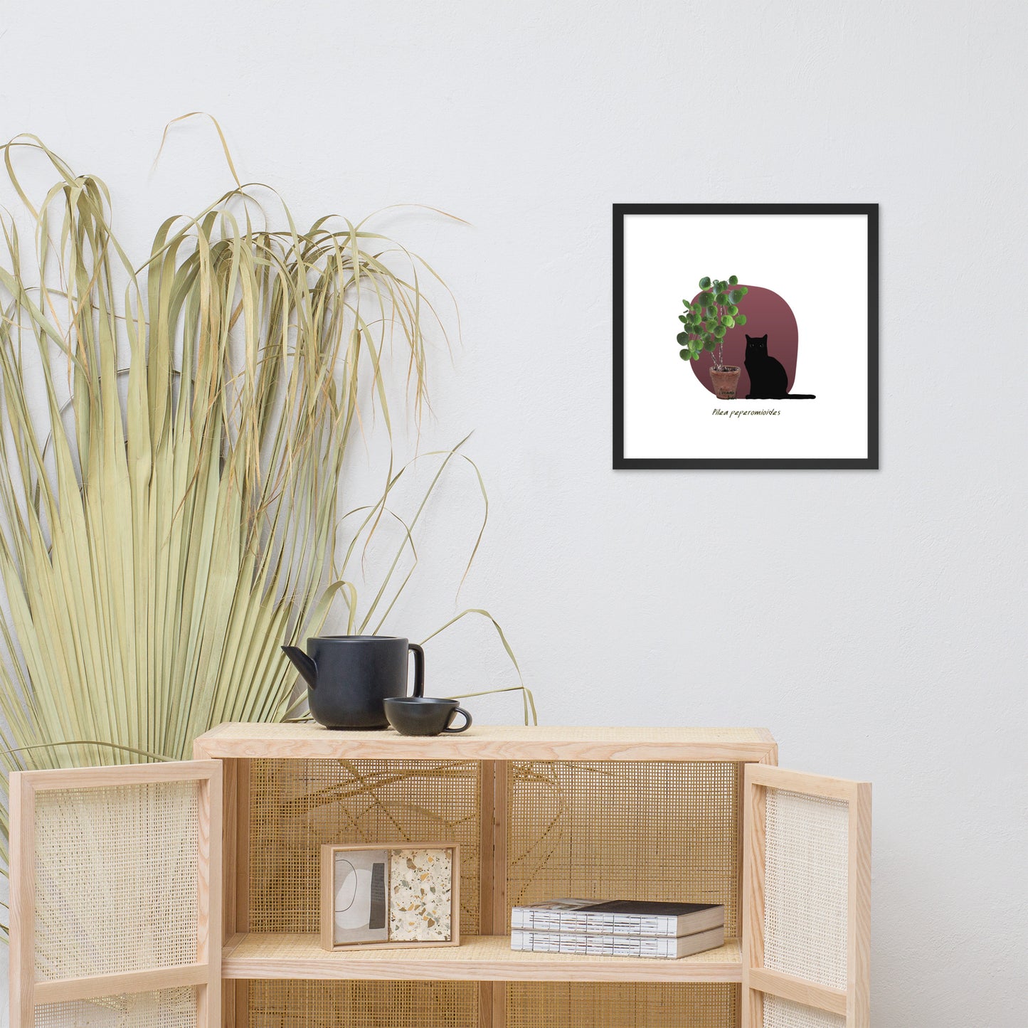 Pilea Framed Poster