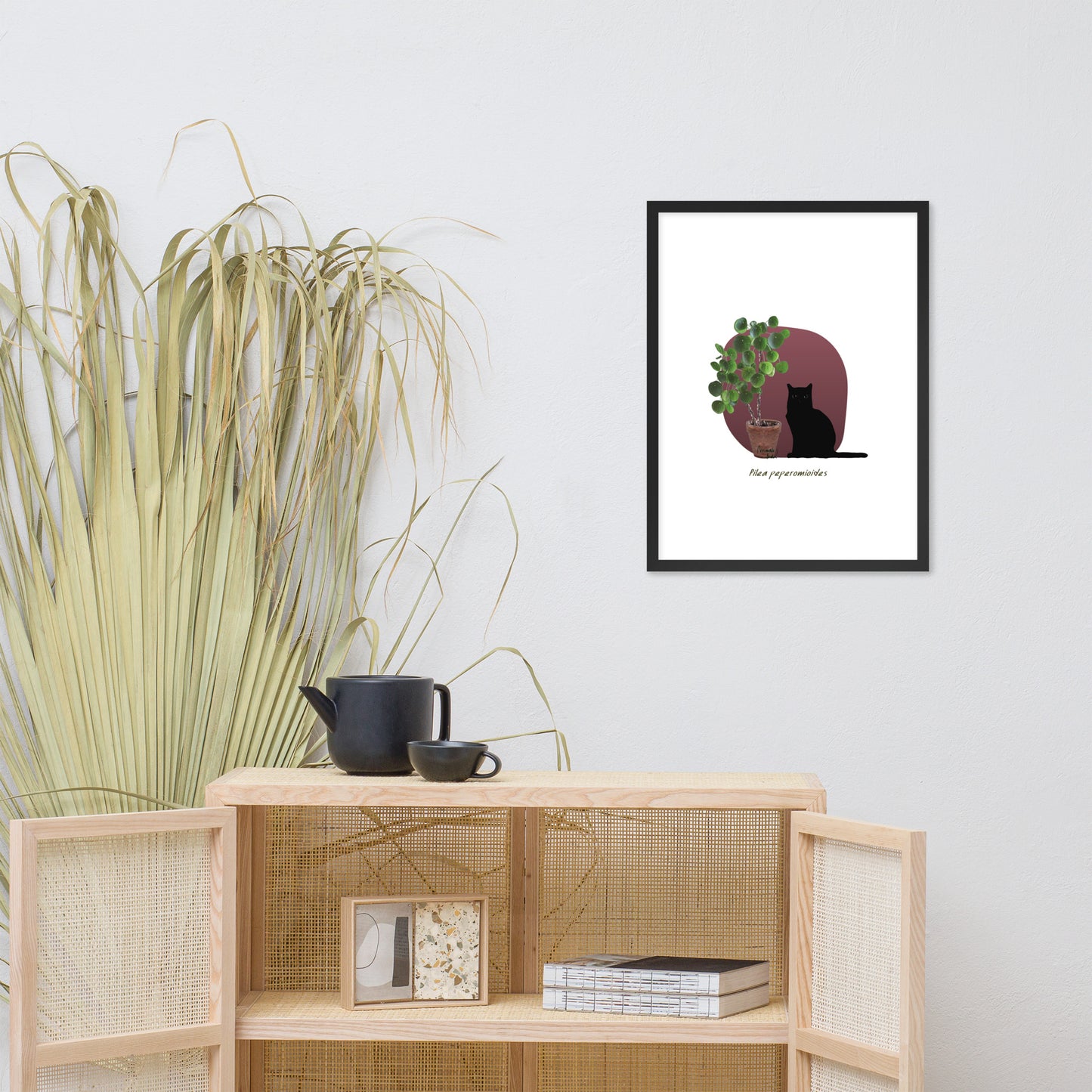 Pilea Framed Poster