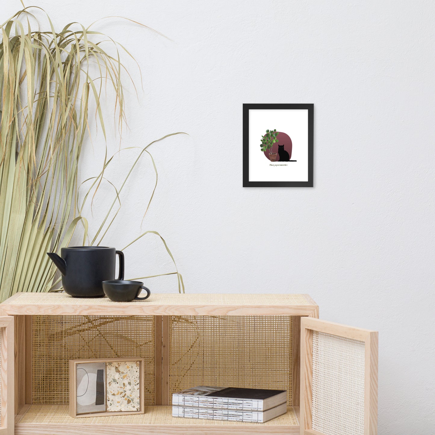Pilea Framed Poster