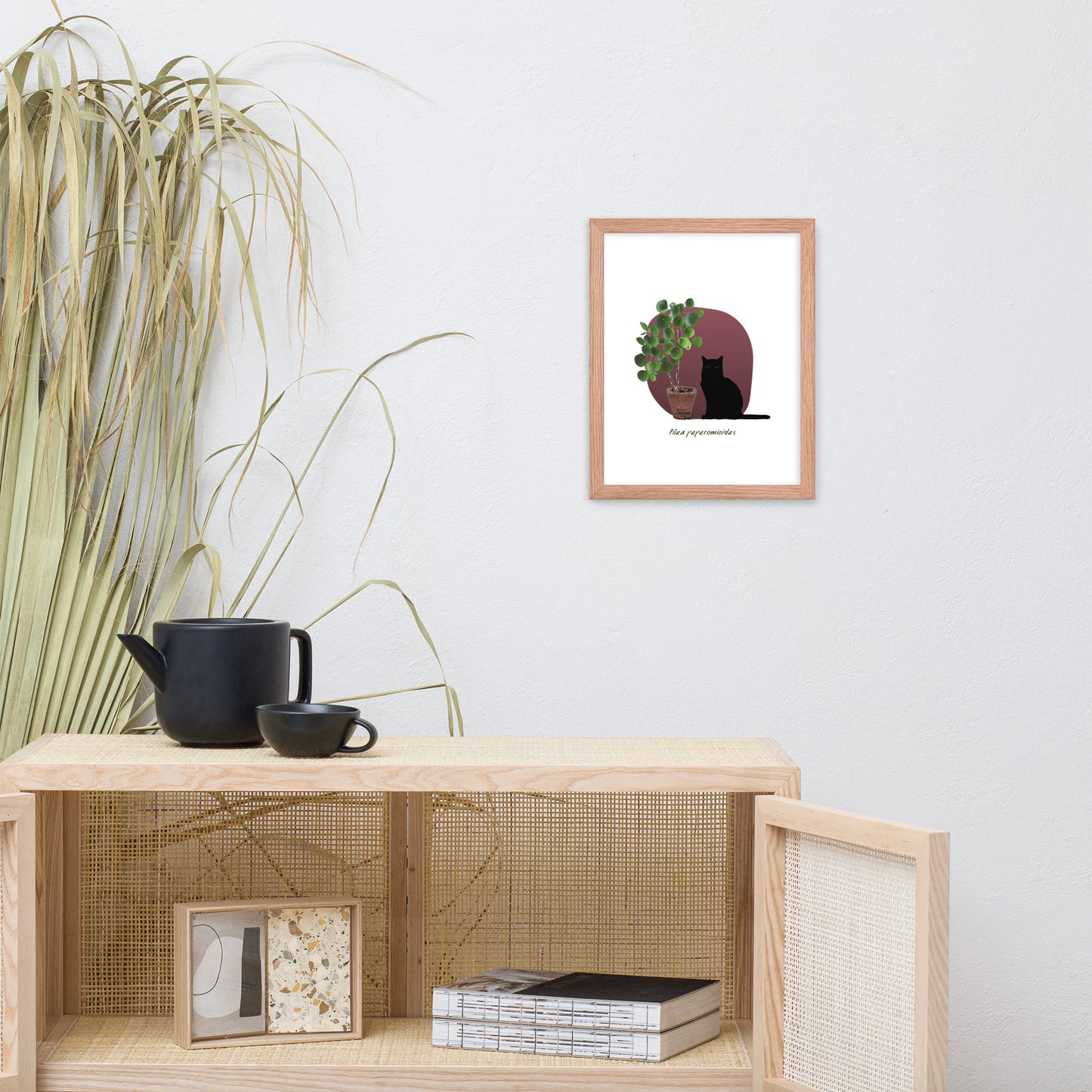 Pilea Framed Poster