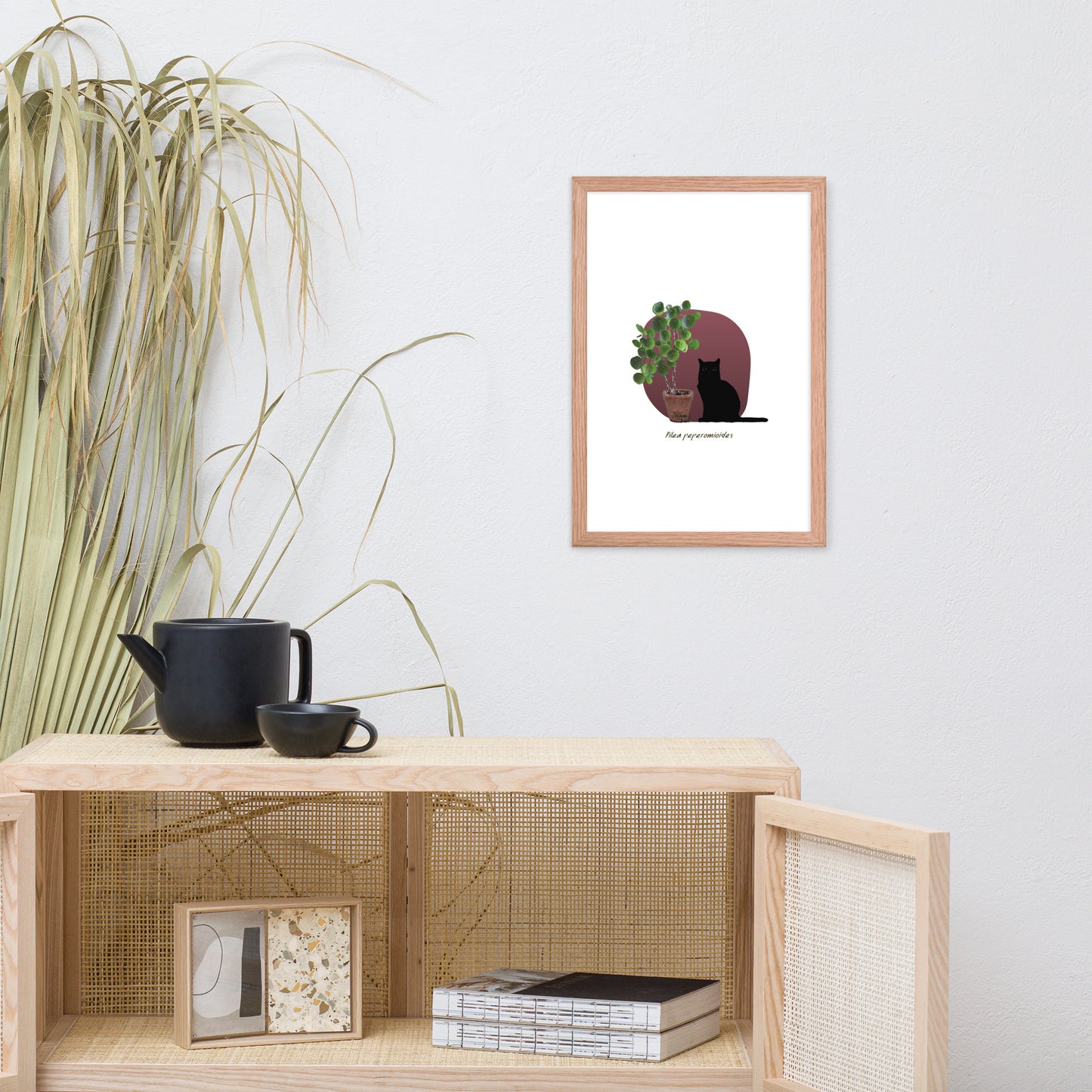 Pilea Framed Poster