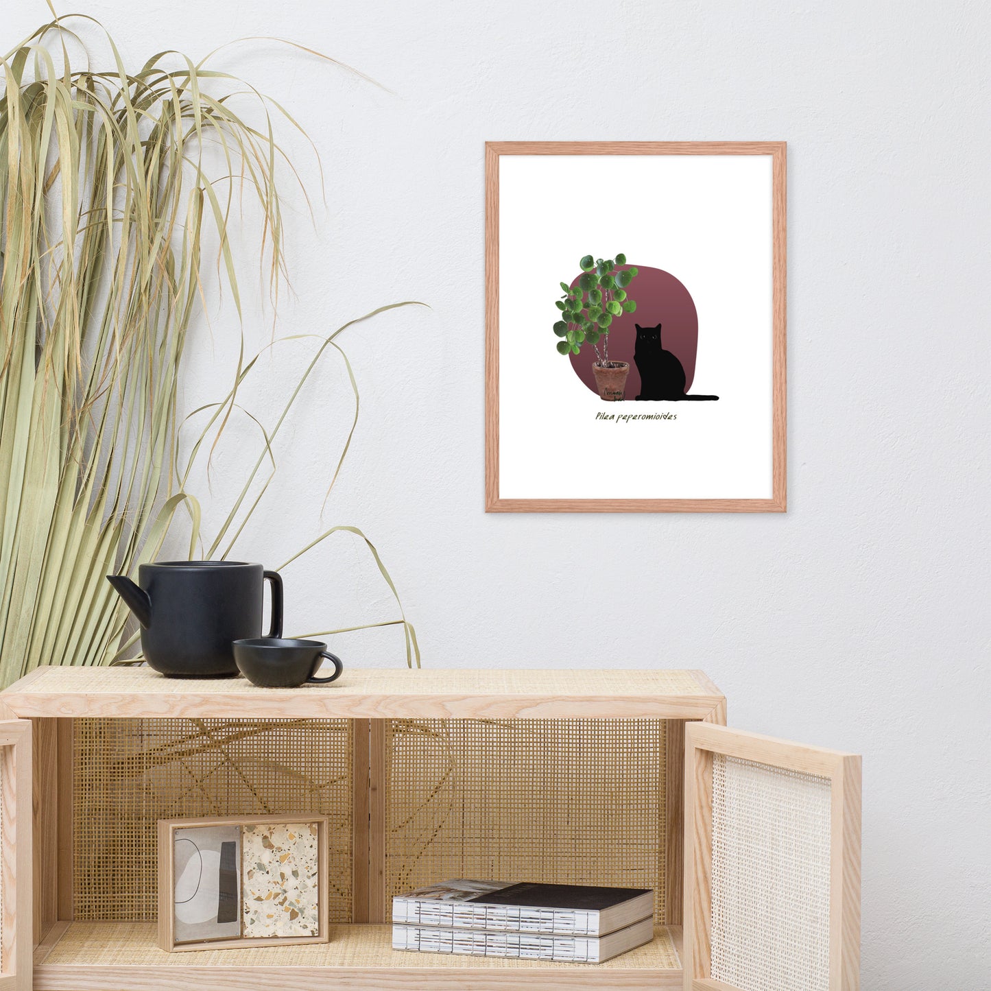 Pilea Framed Poster
