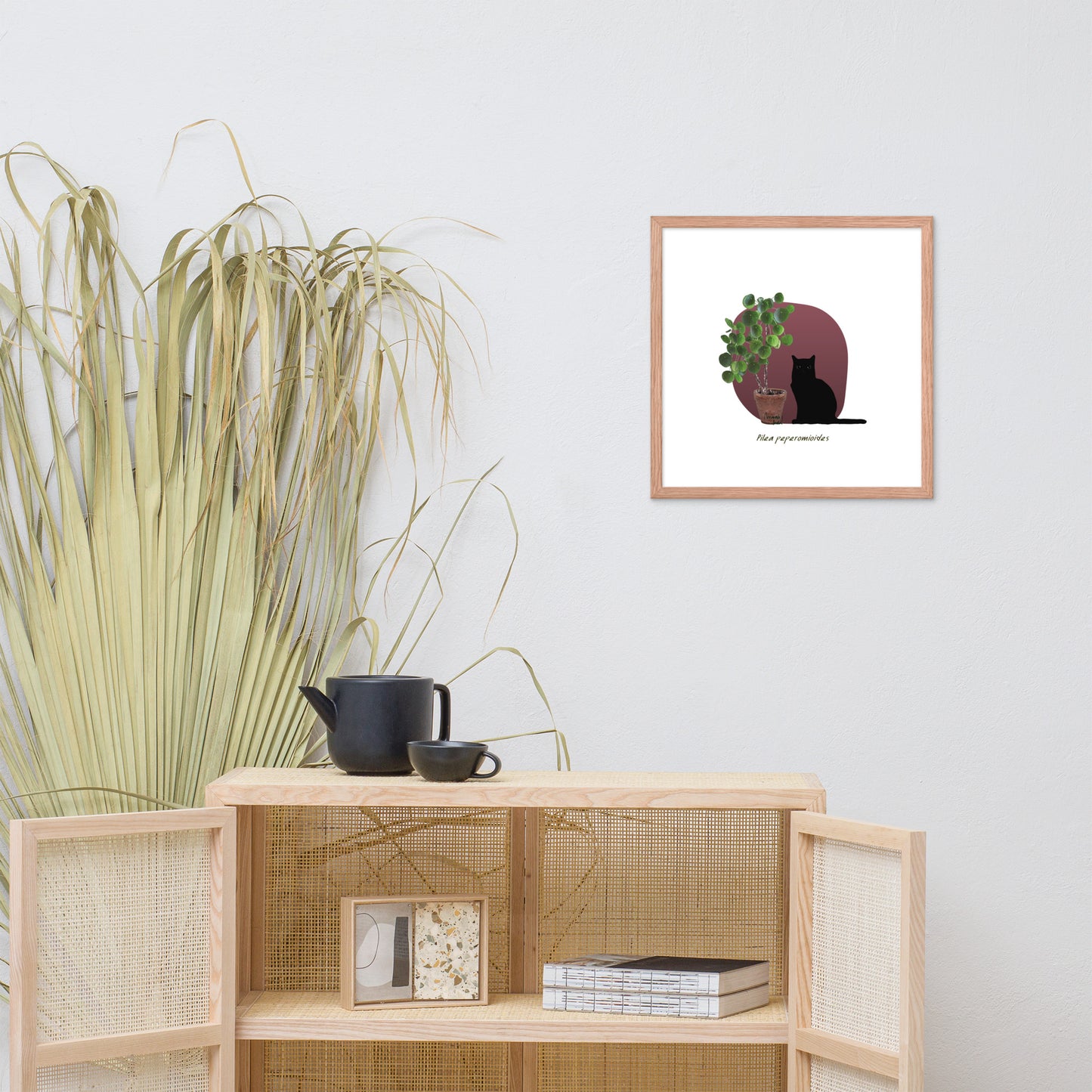 Pilea Framed Poster