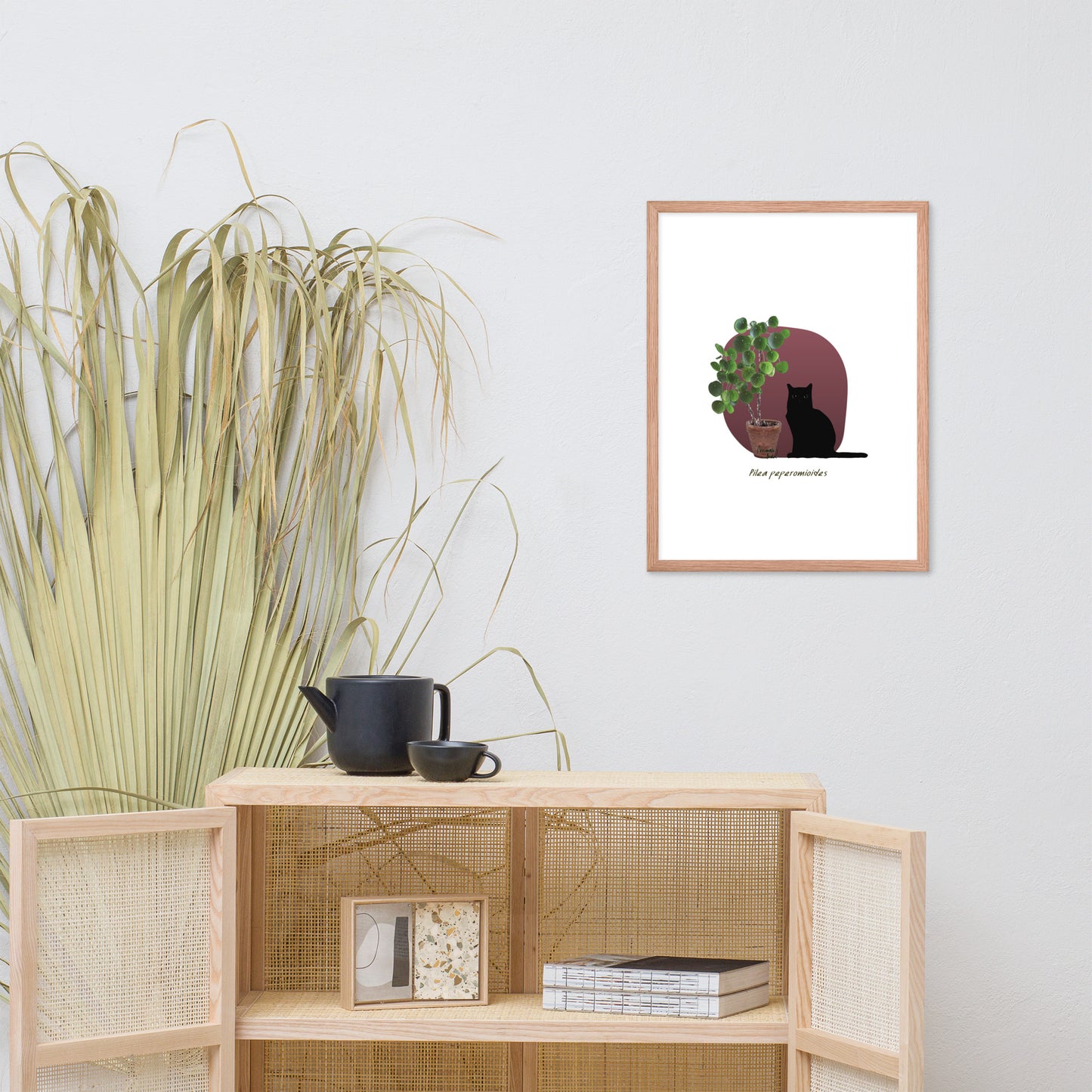 Pilea Framed Poster