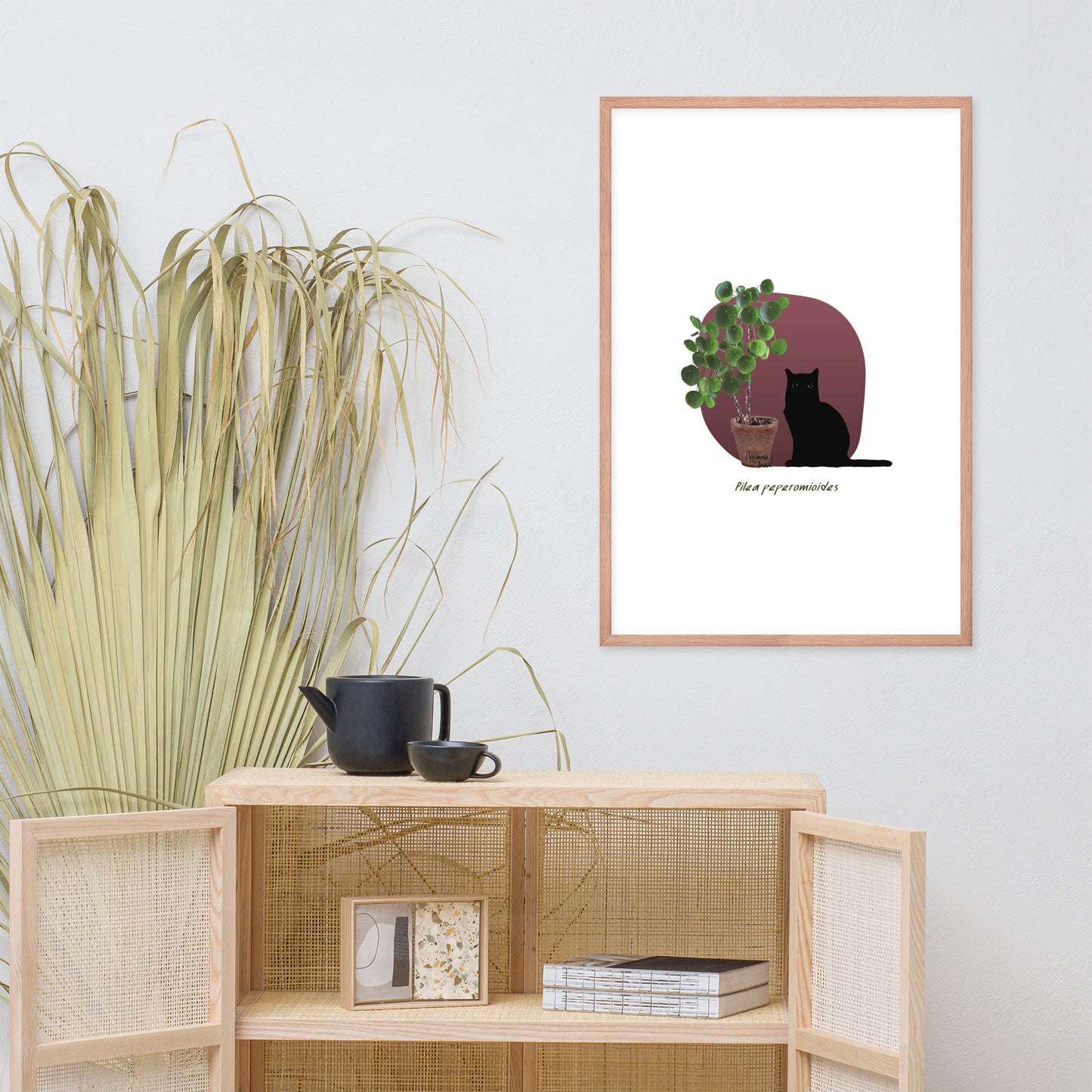 Pilea Framed Poster
