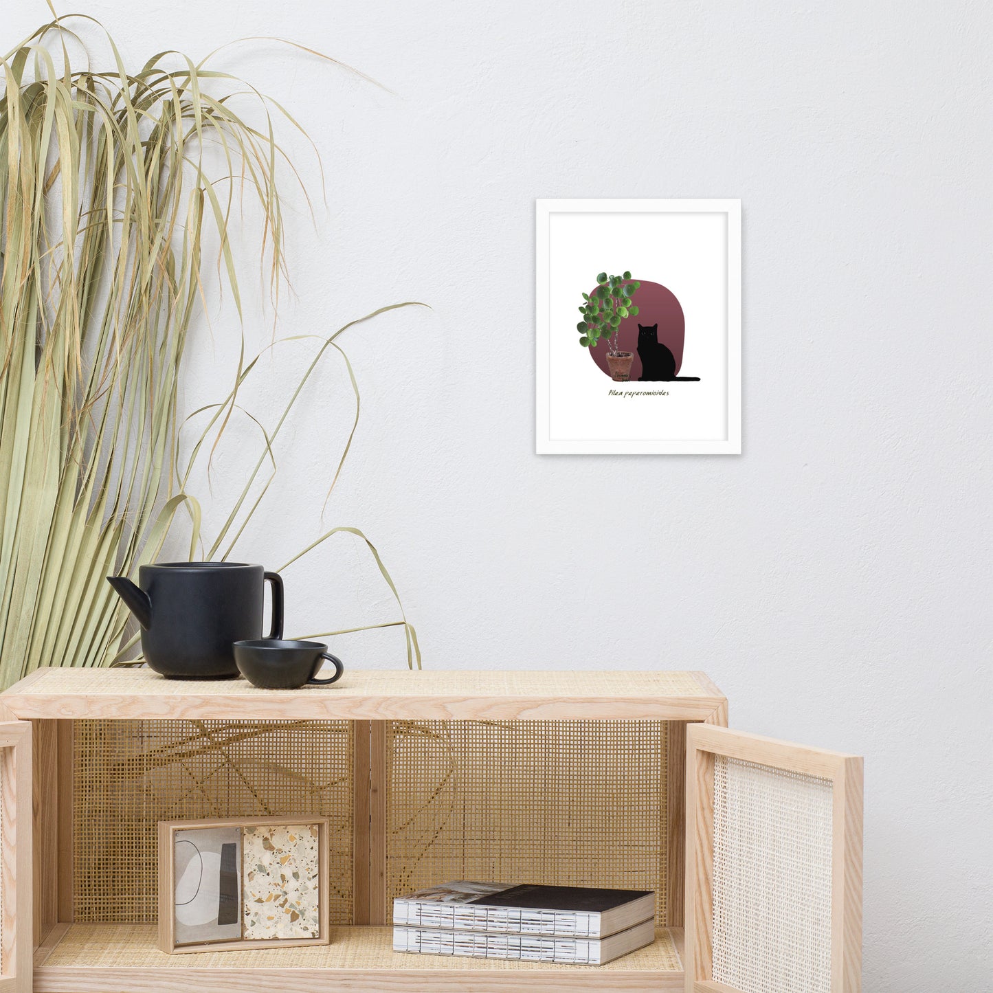 Pilea Framed Poster