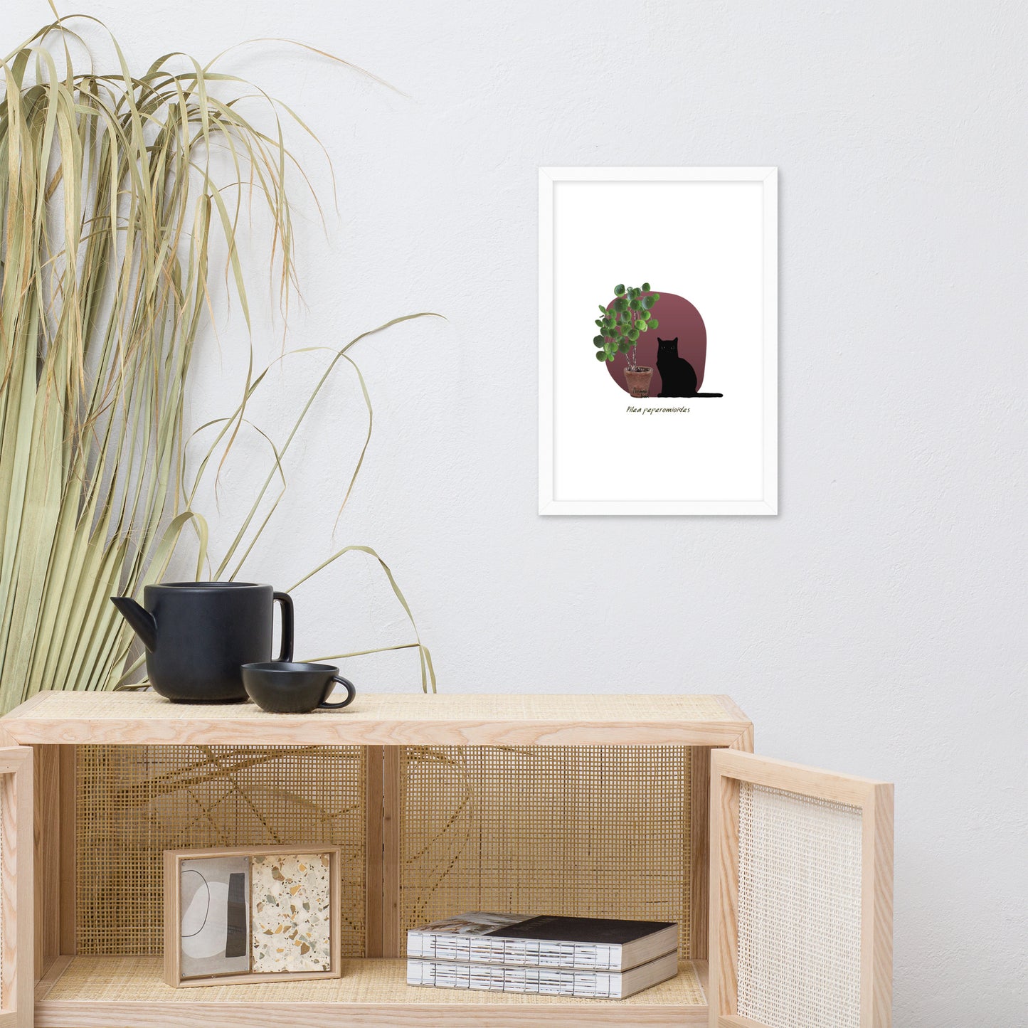 Pilea Framed Poster