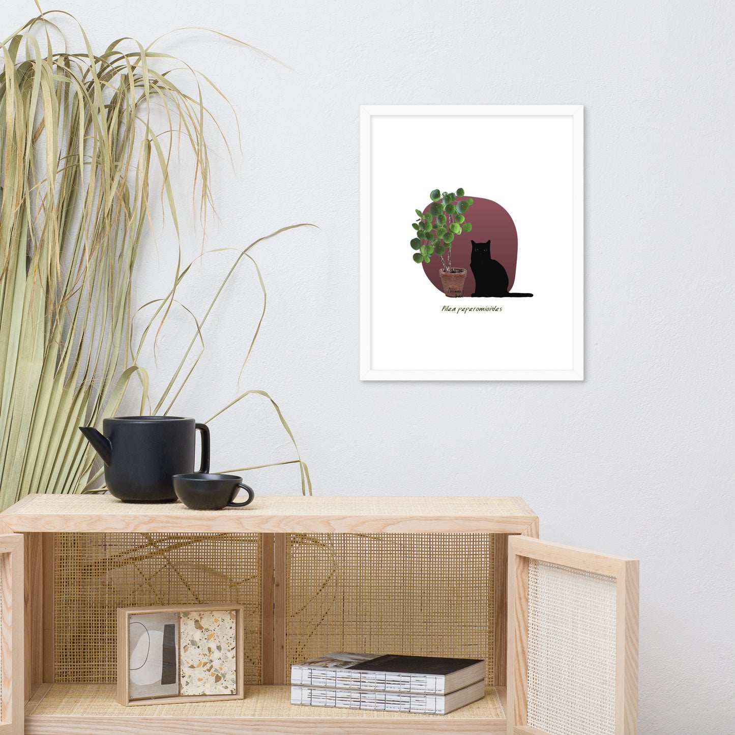 Pilea Framed Poster