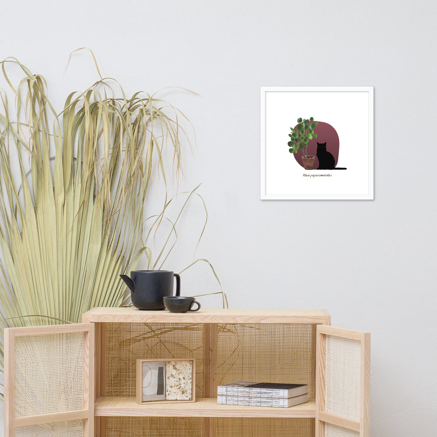 Pilea Framed Poster