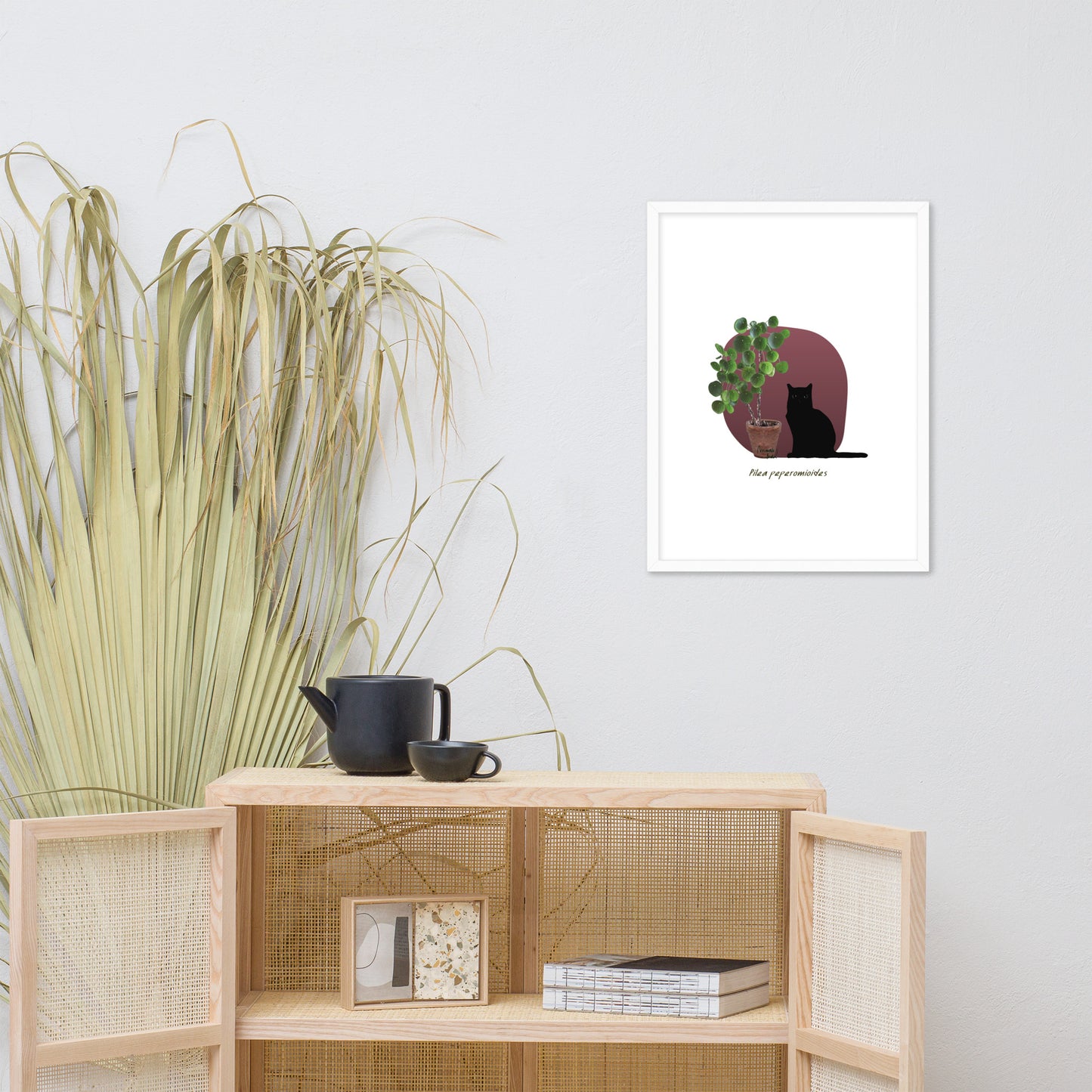 Pilea Framed Poster