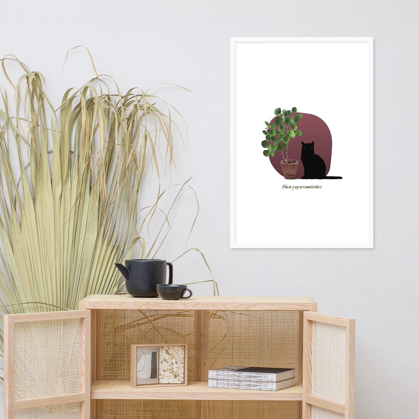 Pilea Framed Poster