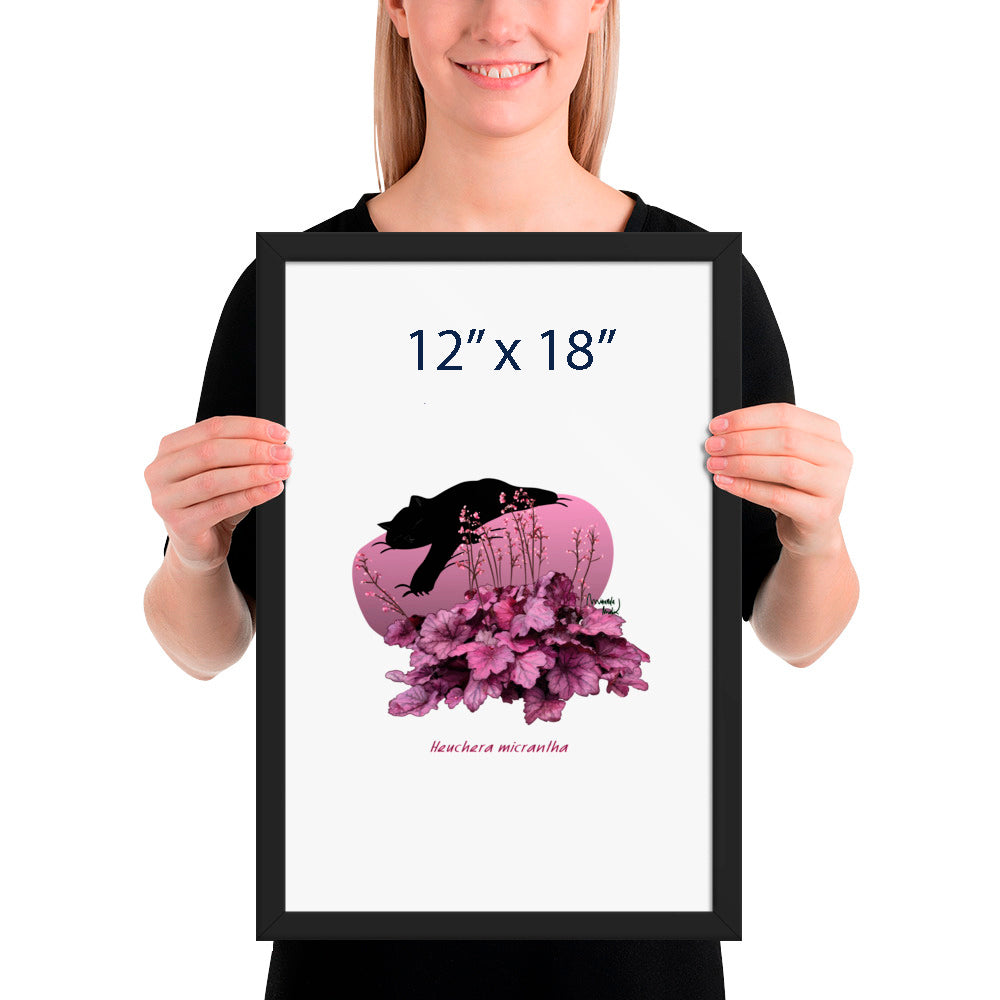 Heuchera Framed poster