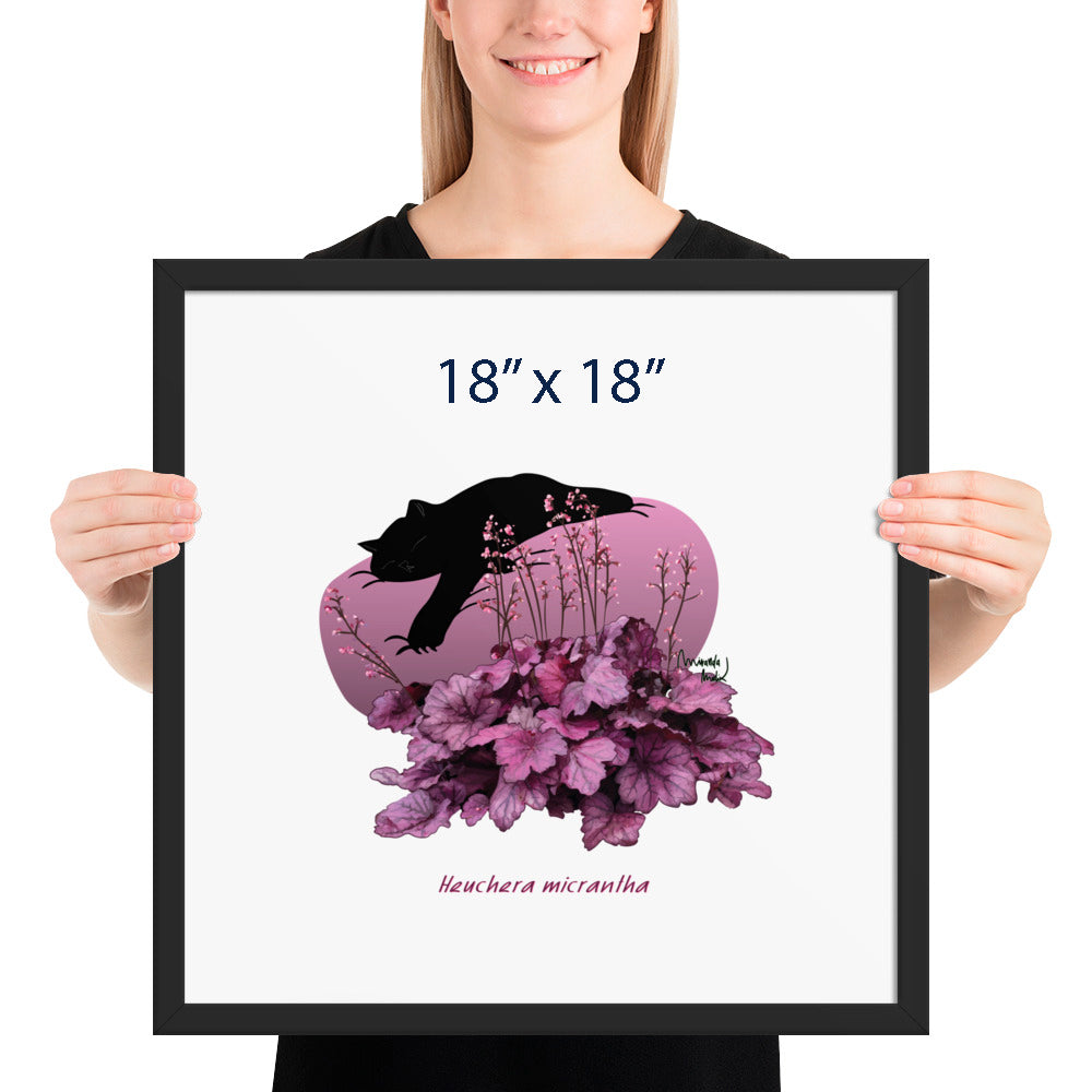 Heuchera Framed poster