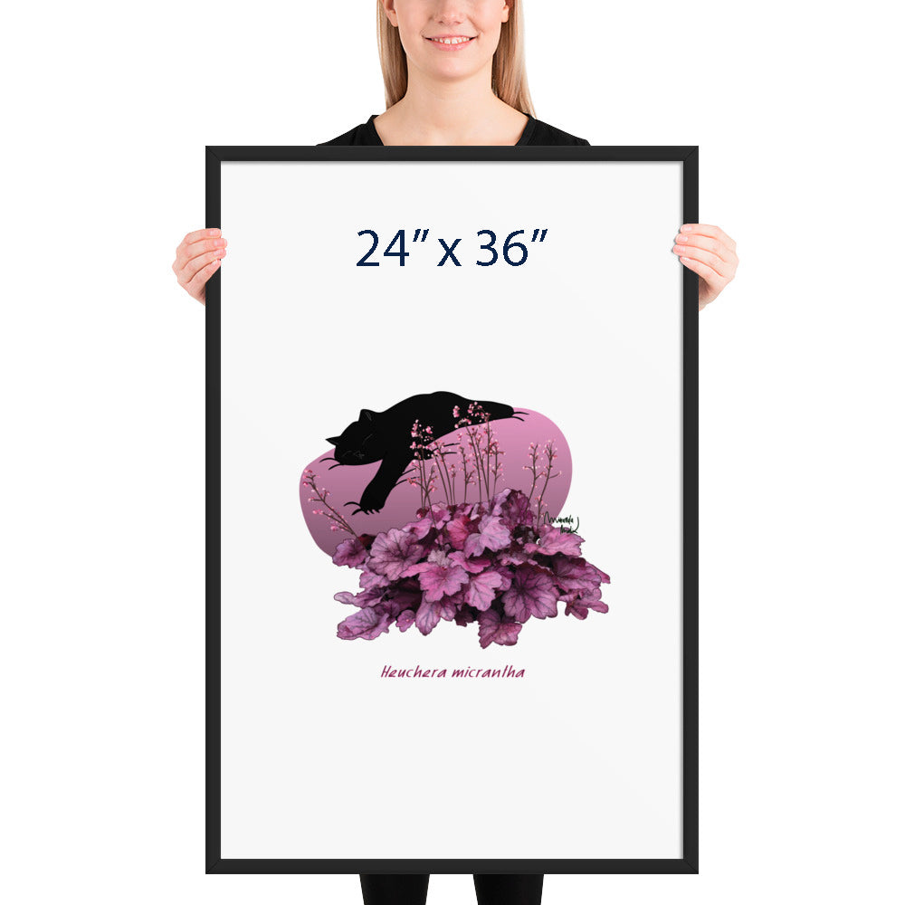 Heuchera Framed poster