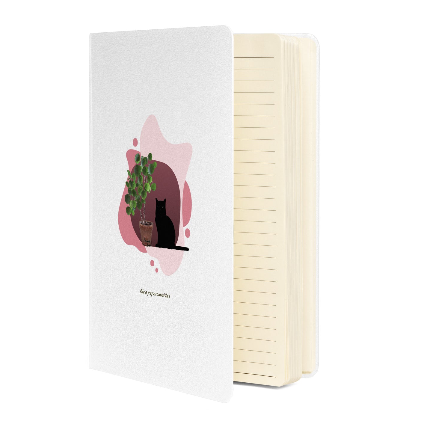 Pilea Hardcover Bound Notebook