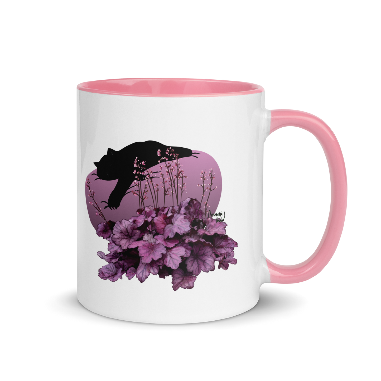 Heuchera Mug Pink Inside